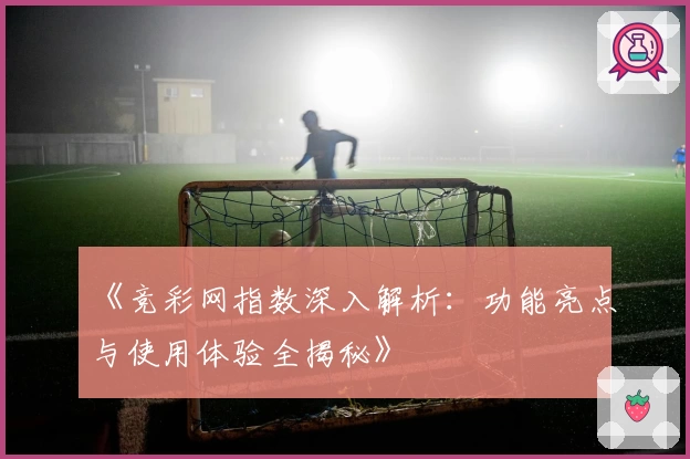 《竞彩网指数深入解析:功能亮点与使用体验全揭秘》