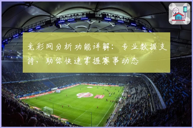 竞彩网分析功能详解:专业数据支持,助你快速掌握赛事动态